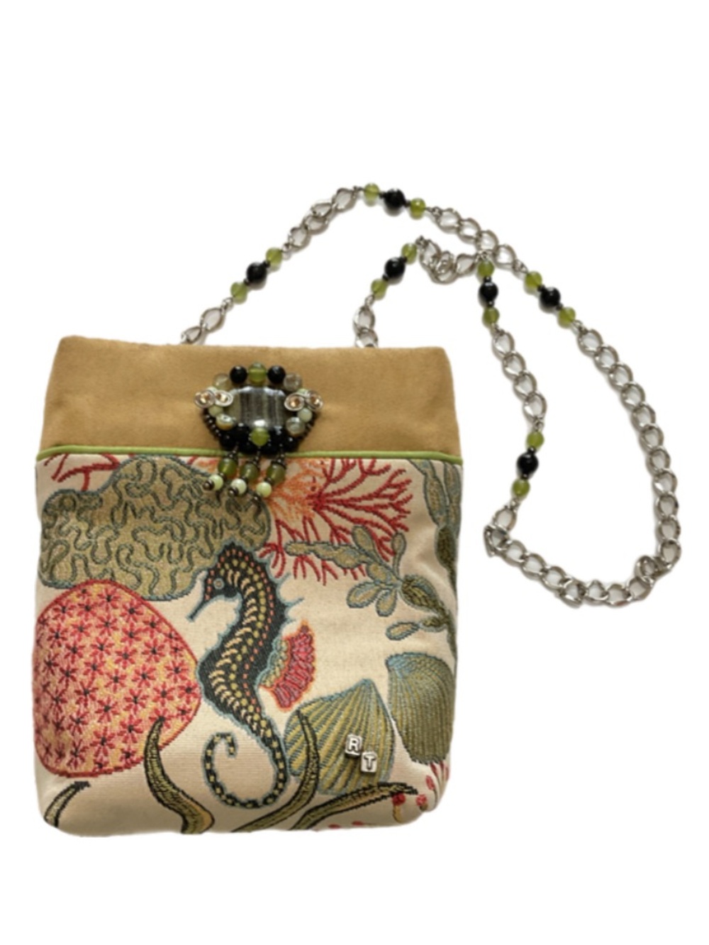 Designer Handbag / Purse - Seahorse - Foxe Designs by Raye Teri
